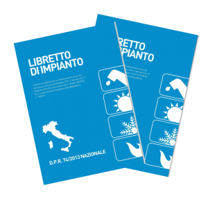 Libretto d'impianto